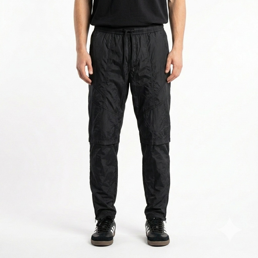 Descente Mens Vintage Ski Pants Supplex Nylon Black M